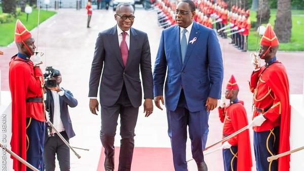 Bénin: visite de travail du président Patrice Talon au Sénégal
