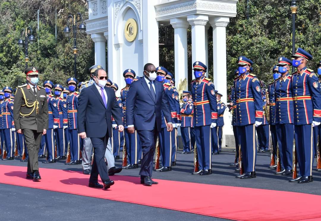 Le président sénégalais entame une visite officielle en Egypte