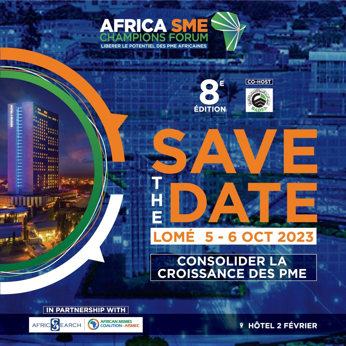 Togo : Lomé va abriter l’Africa SME Champions Forum
