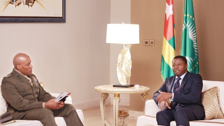 Le président togolais, Faure Essozimna Gnassingbé a reçu ce matin le général Michael Langley, commandant de l’AFRICOM