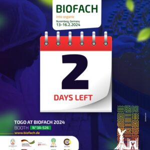 le Togo participe au salon BioFach, le plus grand salon mondial des produits biologiques, qui se tient à Nuremberg, en Allemagne.
