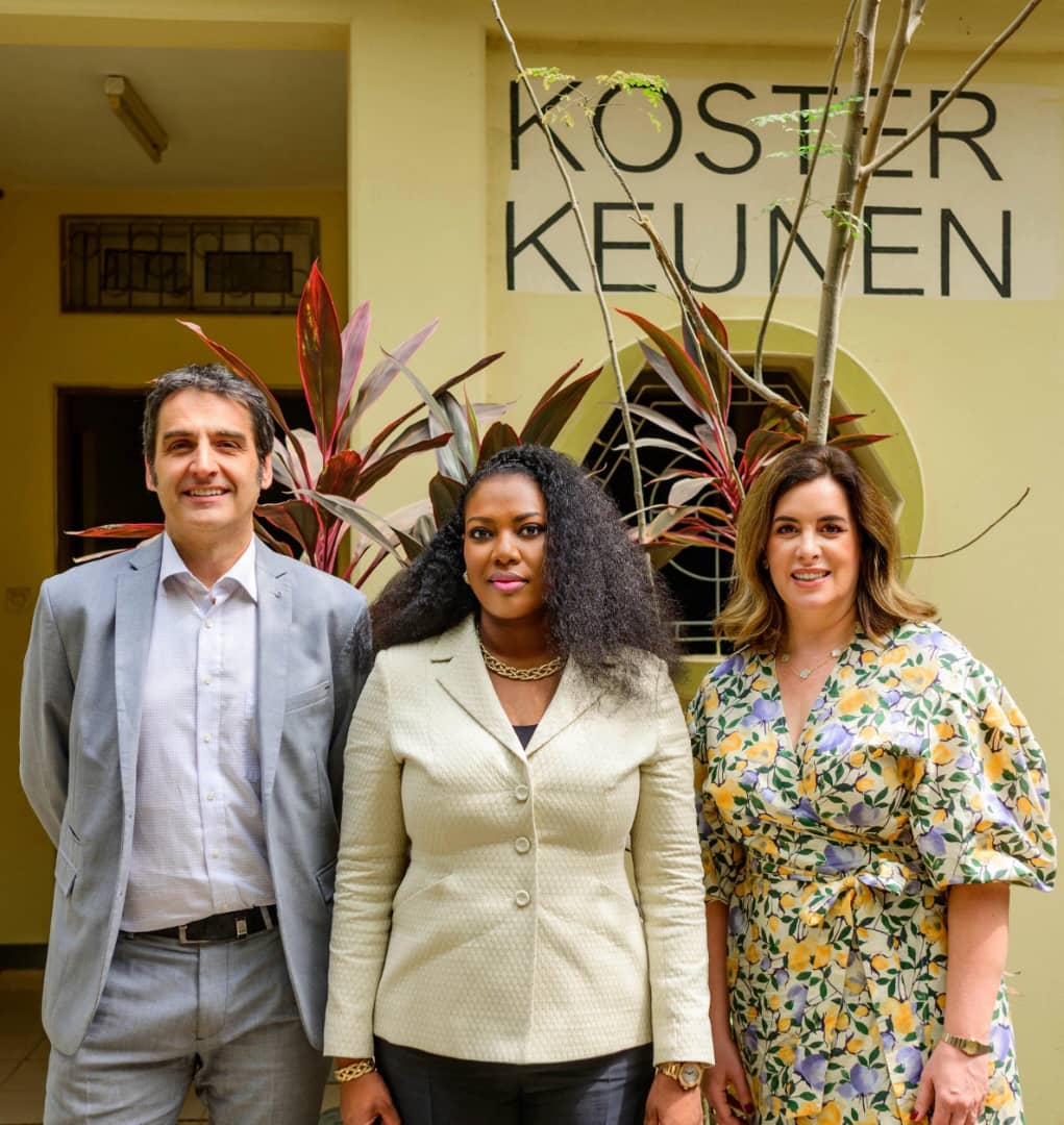 La ministre et l'ambassadeur ont salué le succès de Koster Keunen West Africa, qui contribue à créer des emplois durables,