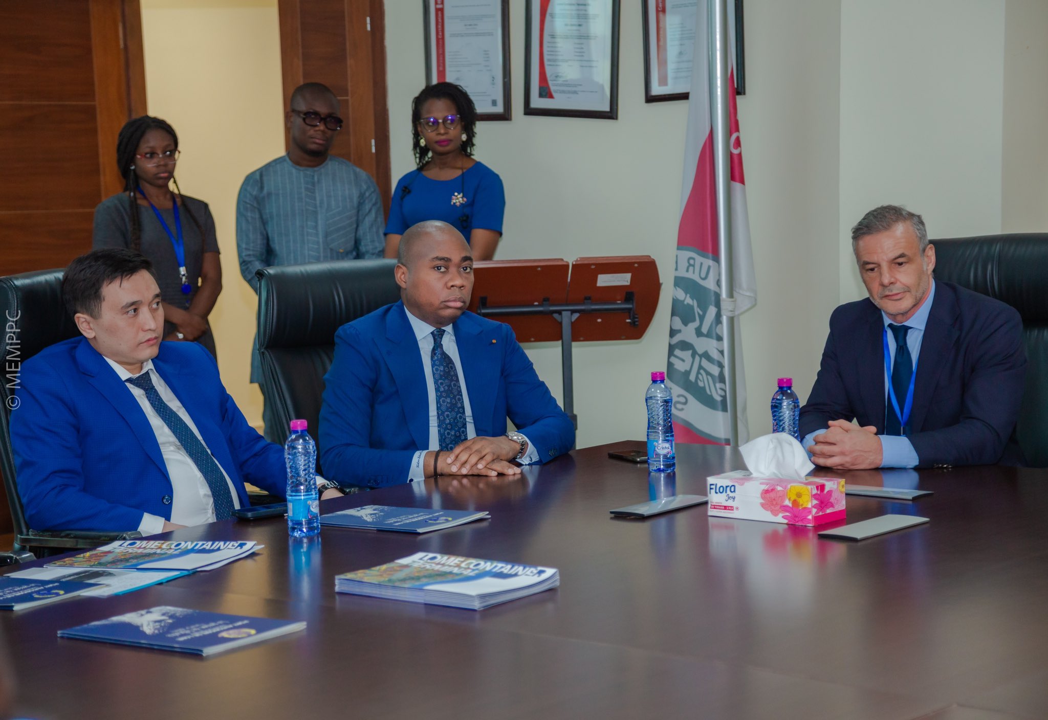 Le ministre de l’Economie Maritime, de la Pêche et de la Protection Côtière du Togo, a reçu ce matin à Lomé une délégation kazakhe,