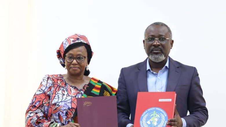L'université de Lomé et le OMS signe un nouveau protocole d'accord de partenariat en réponse aux urgences de santé publique