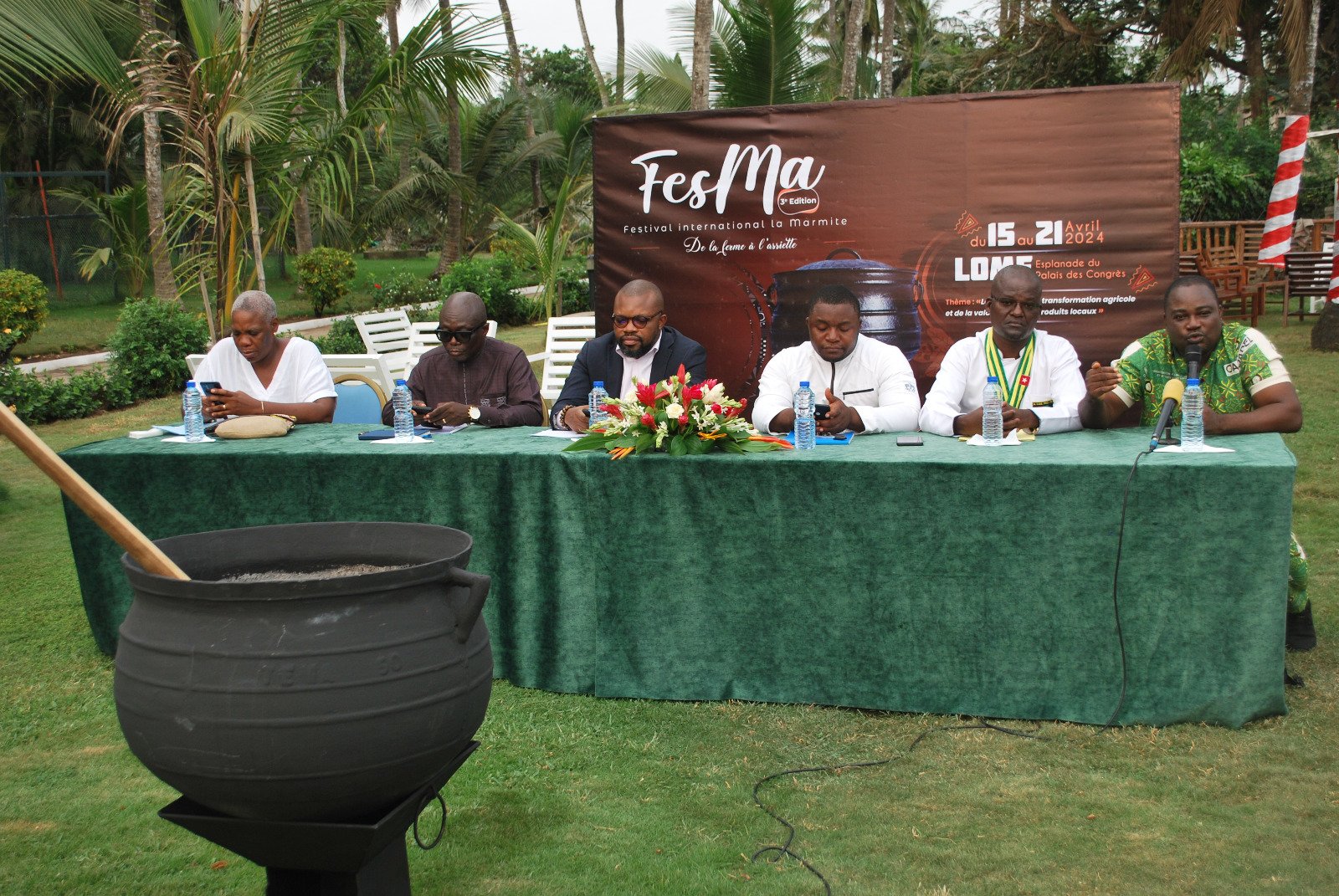 le Festival international de la marmite (FESMA) revient pour sa troisième édition du 15 au 21 avril 2024 à Lomé.