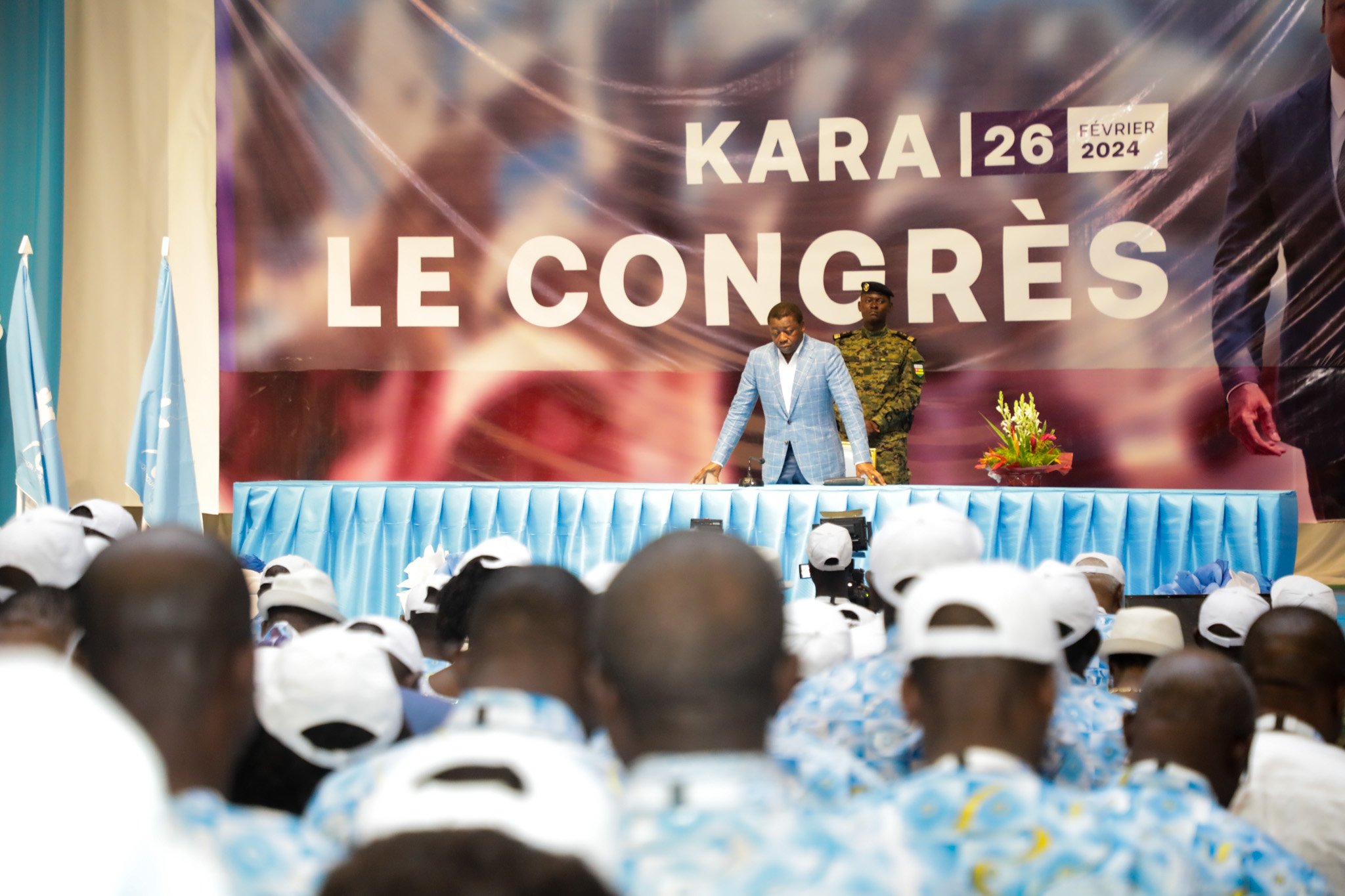 Ce lundi 26 février 2024, le président de la République, Faure Gnassingbé, a donné le coup d'envoi du 2e congrès statutaire de son parti.