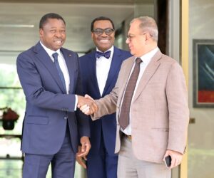 Le président togolais Faure Essozimna Gnassingbé a reçu le 27 février 2024 à Lomé le Dr Akinwumi Adesina, président du Groupe de la BAD