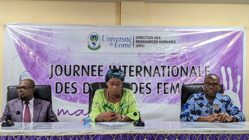 le président de l'Université de Lomé, Adama Kpodar, a adressé ce vendredi 8 mars un message de soutien et d'encouragement aux étudiantes et aux enseignantes de son établissement