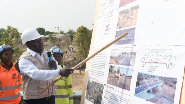 Au cœur de cette transformation, un pont majestueux de 40 mètres linéaires émerge, composé de trois travées élégantes, s’étendant sur 13,3 mètres de long et 13,60 mètres de large