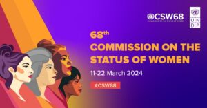 La 68e session de la Commission de la condition de la femme (CSW68) s’ouvre aujourd’hui, marquant un moment crucial pour l’avancement de l’égalité des genres à l’échelle mondiale