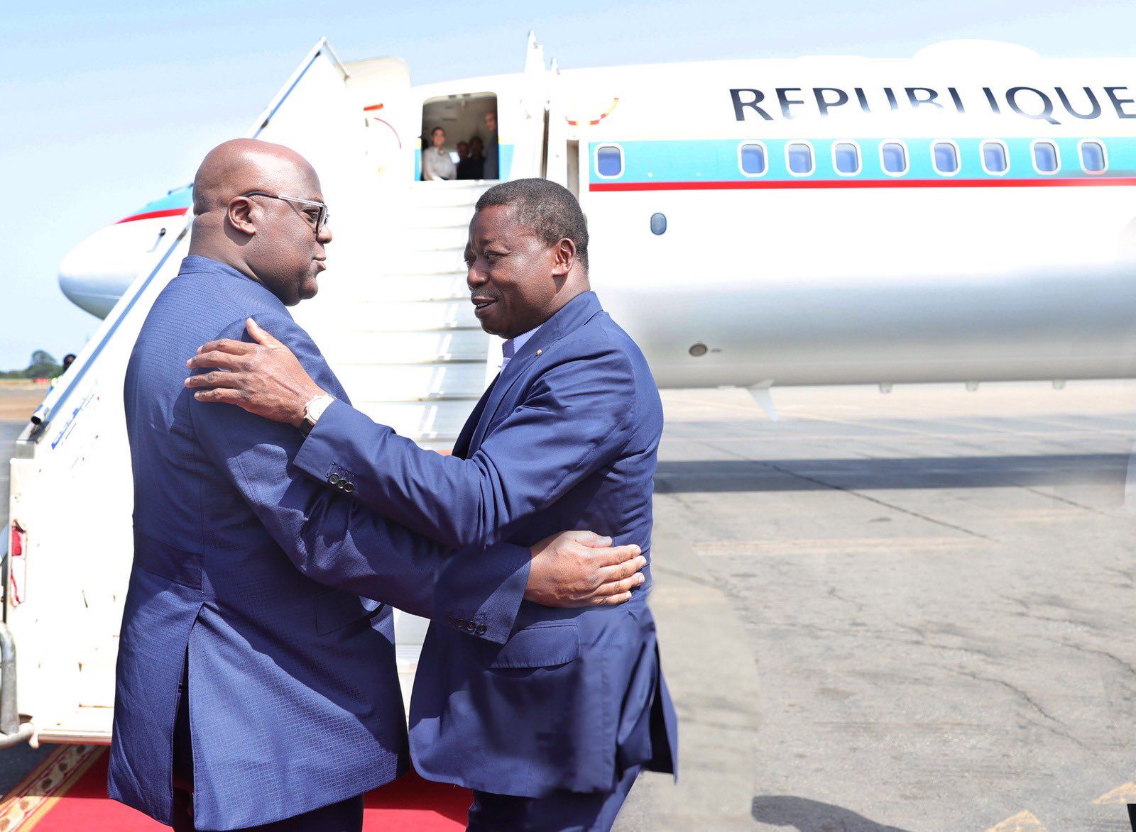 Togo-RDC : visite de travail du Président Félix Tshisekedi à Lomé