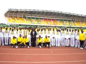 La ministre a encouragé les athlètes à faire preuve de pugnacité, de caractère et de résilience pour faire la différence dans les arènes