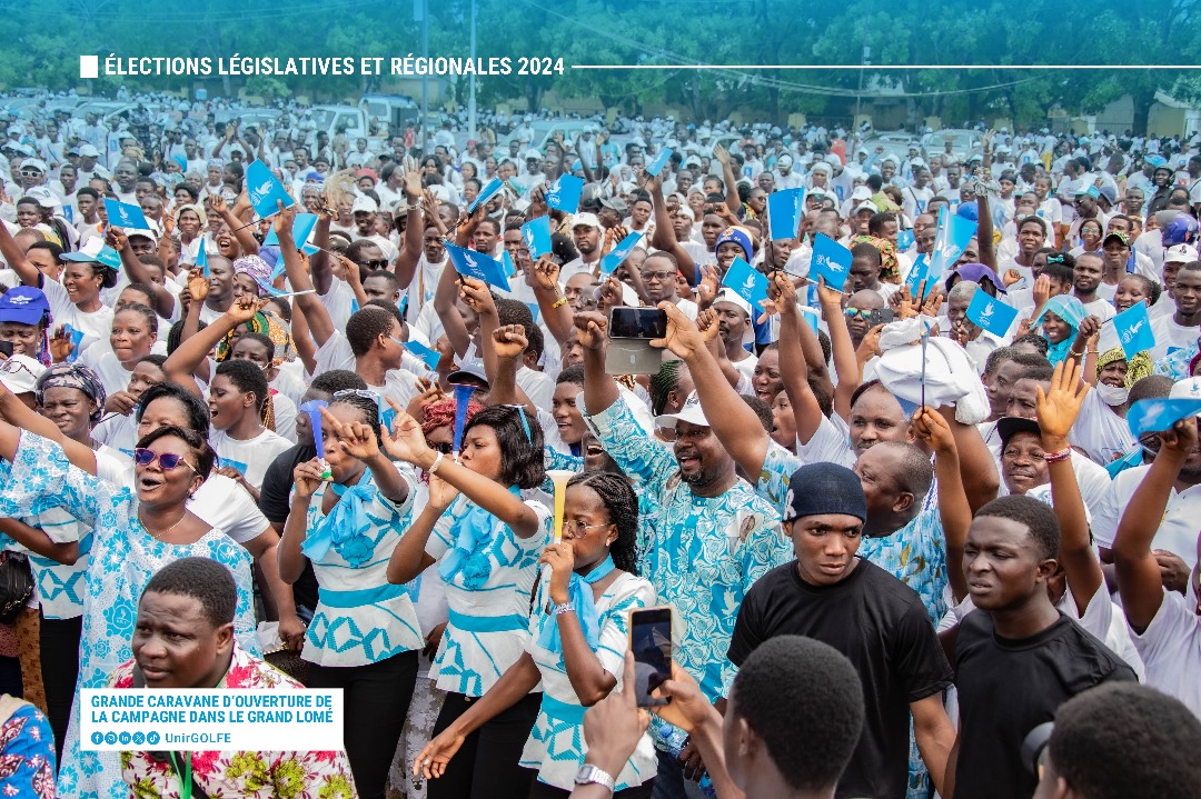 Début des campagnes législatives et régionales 2024 au Togo
