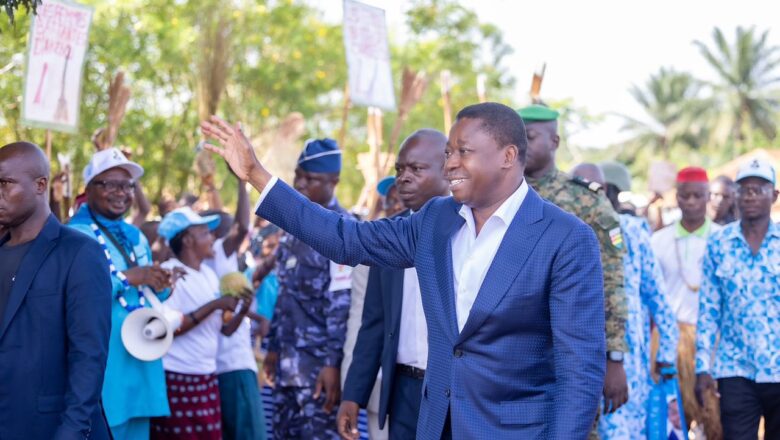 Victoire électorale de l'Union pour la République au Togo, la nation célèbre la paix et l'appel à l'unité après les élections