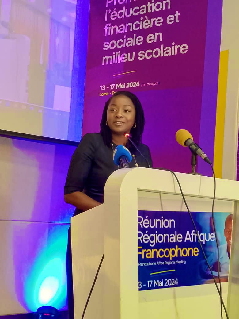 La Ministre Mazamesso Assih met en avant les initiatives du Togo pour l'autonomisation des jeunes à travers l'éducation sociale et financière