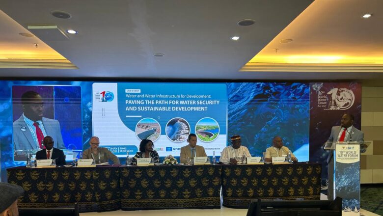 Le 10e Forum Mondial de l'Eau met l'accent sur les infrastructures hydrauliques en Afrique, abordant les défis du financement