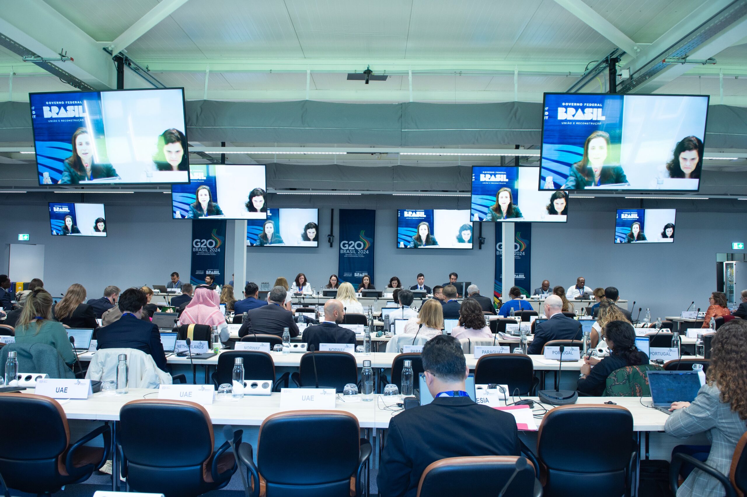 L'OIT et le G20Brasil 2024 s'engagent à garantir une transition juste vers une économie verte, en créant des emplois décents