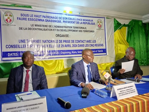 Togo : Awaté en tournée pour outiller les conseillers régionaux