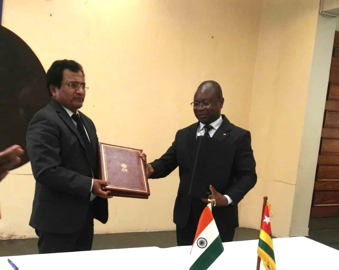 Inde-Togo : deux accords et une exemption de visa pour un partenariat renforcé