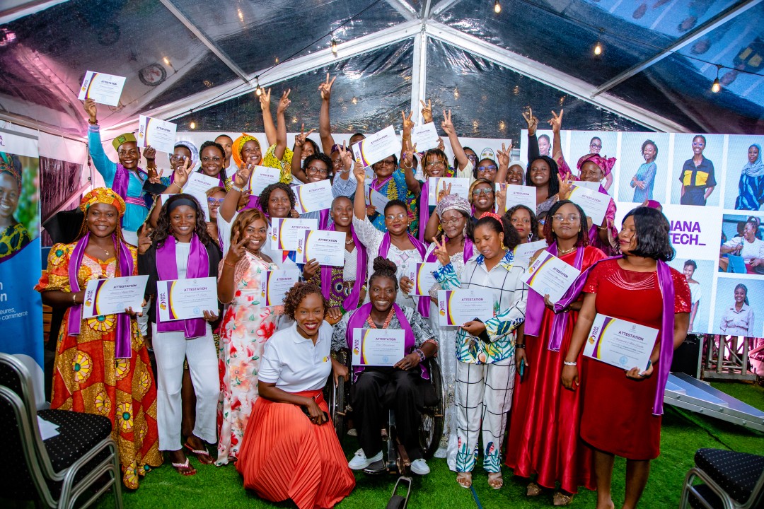 Le programme NanaTech Immersion dotera 20 femmes Togolaise des compétences numériques nécessaires pour exceller dans l'économie numérique.