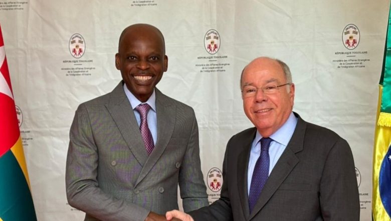 Le Ministre brésilien Mauro Vieira et son homologue togolais Robert Dussey renforcent les relations bilatérales entre Le Brésil et le Togo