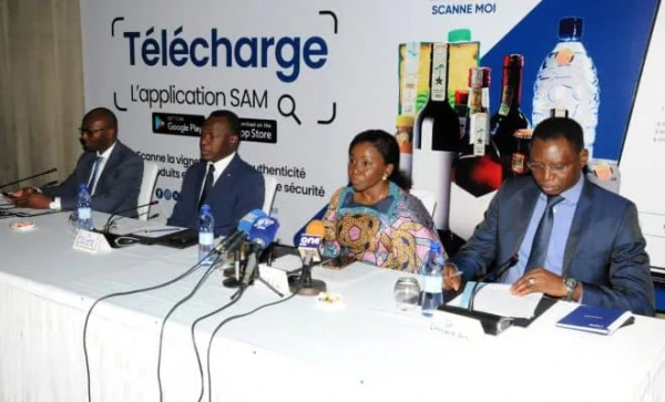 Le Togo lance l'application SAM pour lutter contre la contrefaçon et garantir la sécurité des consommateurs.