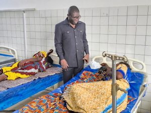 Le nouveau ministre de la santé, Professeur Tchin DARRE, entreprend une tournée de prise de contact dans la région des Savanes,