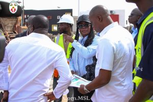 Le Ministre des Sports et des Loisirs du Togo souligne l'avancement des travaux du Centre de Développement des Sports de Kpalimé
