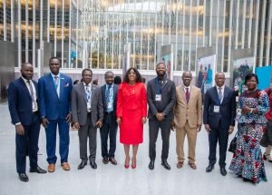 Dr Sandra Ablamba Johnson, partage les stratégies mises en œuvre par son pays pour promouvoir  l'autonomisation économique des femmes.