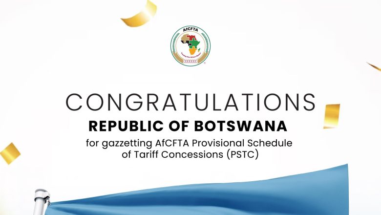 Publication des calendriers provisoires des concessions tarifaires par le Botswana et la Gambie marque une avancée dans le ZLECA