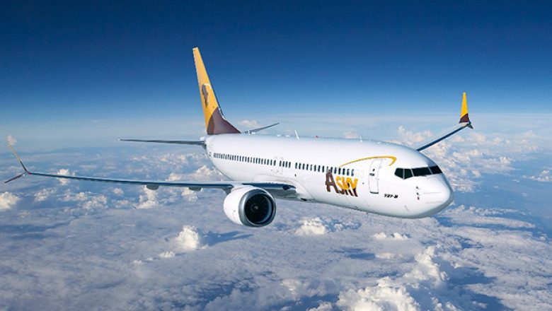 ASKY agrandir sa flotte avec un nouveau Boeing 737-8 MAX et consolider sa position de leader sur le marché aérien africain.
