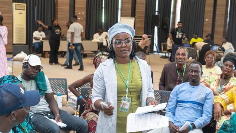 Amen Tohouede Dzonke, représentante du Togo à la Contre-COP, défend les droits des communautés africaines vulnérables