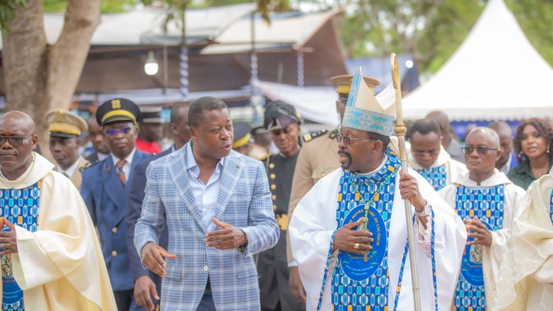 Le Président honore le Jubilé d'Or du sanctuaire Notre-Dame du Lac Togo, appelant à la paix et à l'unité nationale