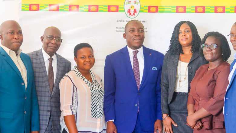 Le ministre de l'Enseignement supérieur, Kanka Malik Natchaba, a rencontré l'Ordre national des ingénieurs du Togo