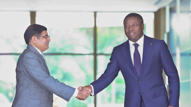 En fin de mission, l'ambassadeur indien salue l'excellence des relations entre le Togo et l'Inde, marquées par de nombreux projets.