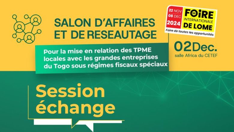 Les PME togolaises ont rendez-vous avec de grandes entreprises lors d'un salon pour développer leurs activités.