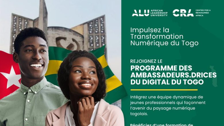 Vous êtes passionné(e) par le digital ? Le Togo vous offre l’opportunité de devenir Ambassadeur du digital grâce à une formation