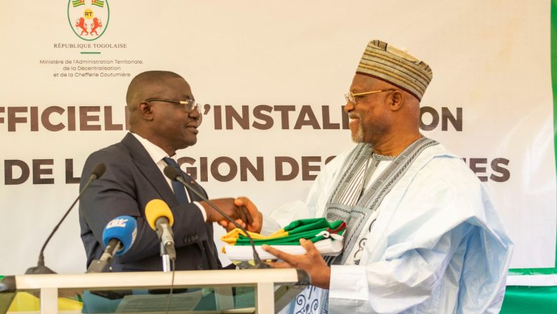 Atcha-Dédji a été officiellement installé Gouverneur de la Région des Savanes. Il s'engage à travailler pour le développement de la région