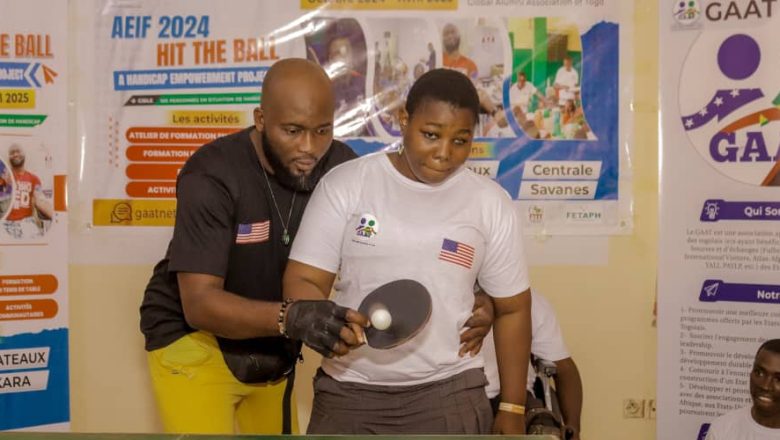 Lomé : Le projet "AEIF 2024 - HIT THE BALL" offre une nouvelle chance aux personnes en situation de handicap