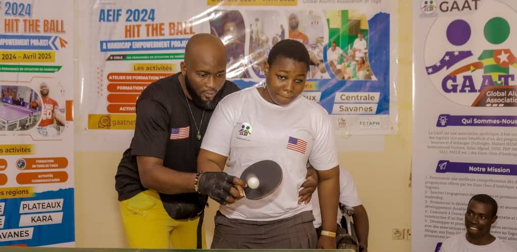 Lomé : Le projet "AEIF 2024 - HIT THE BALL" offre une nouvelle chance aux personnes en situation de handicap