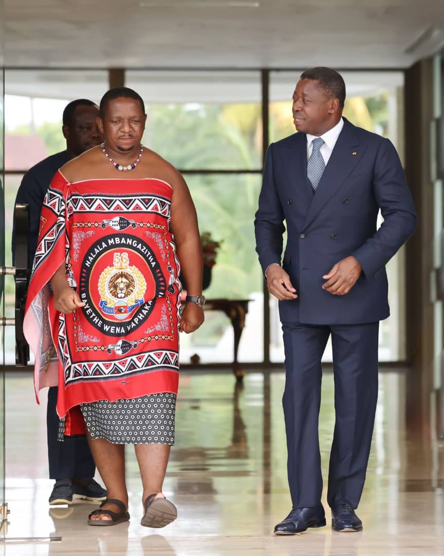 Togo : Faure Gnassingbé reçoit l’émissaire du Roi d’Eswatini