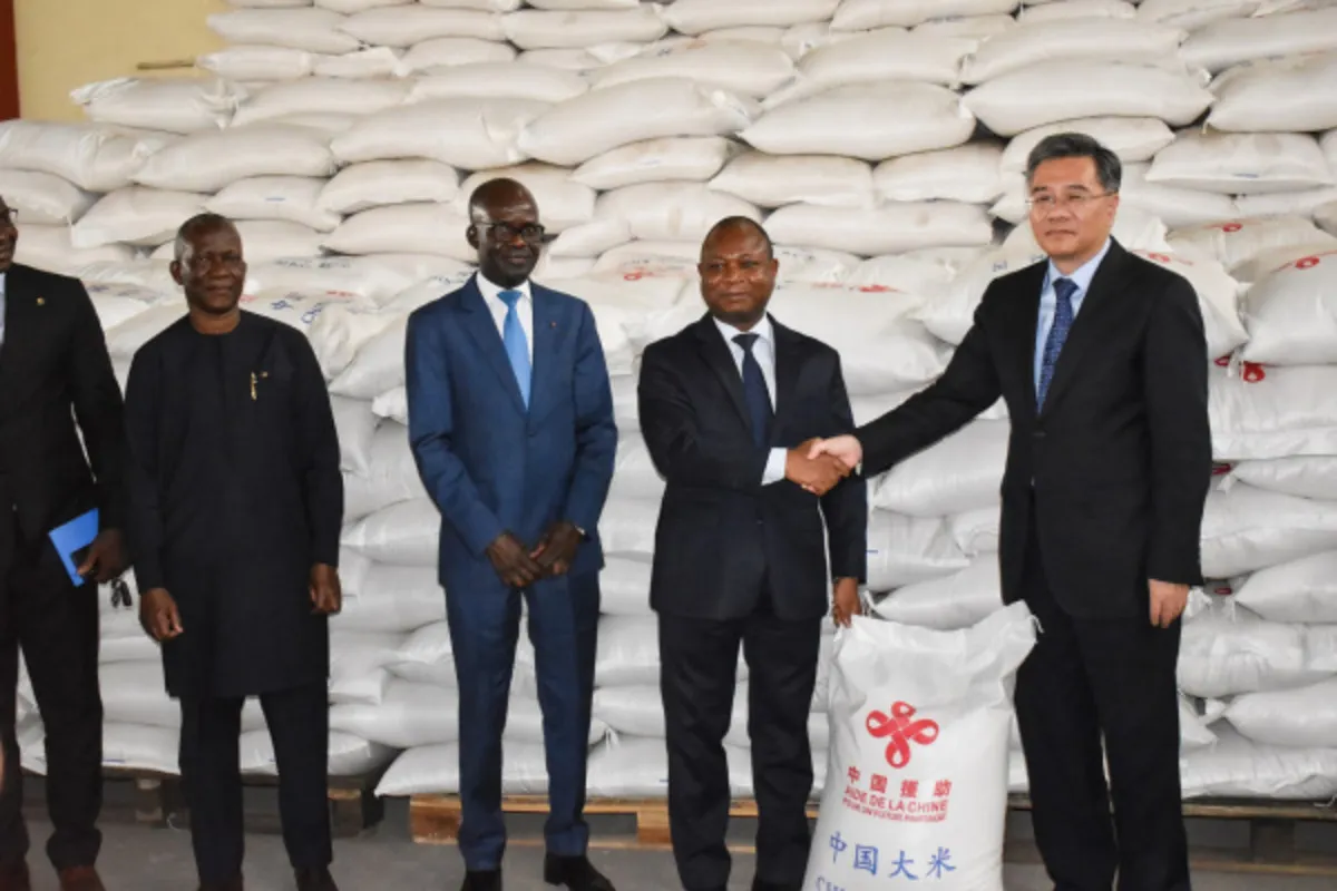 Togo : la Chine offre une aide alimentaire vitale !