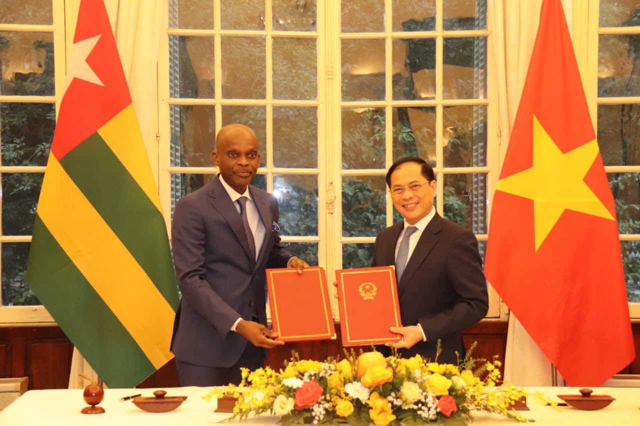 Le Togo et le Vietnam scellent un partenariat stratégique avec un mémorandum d’entente