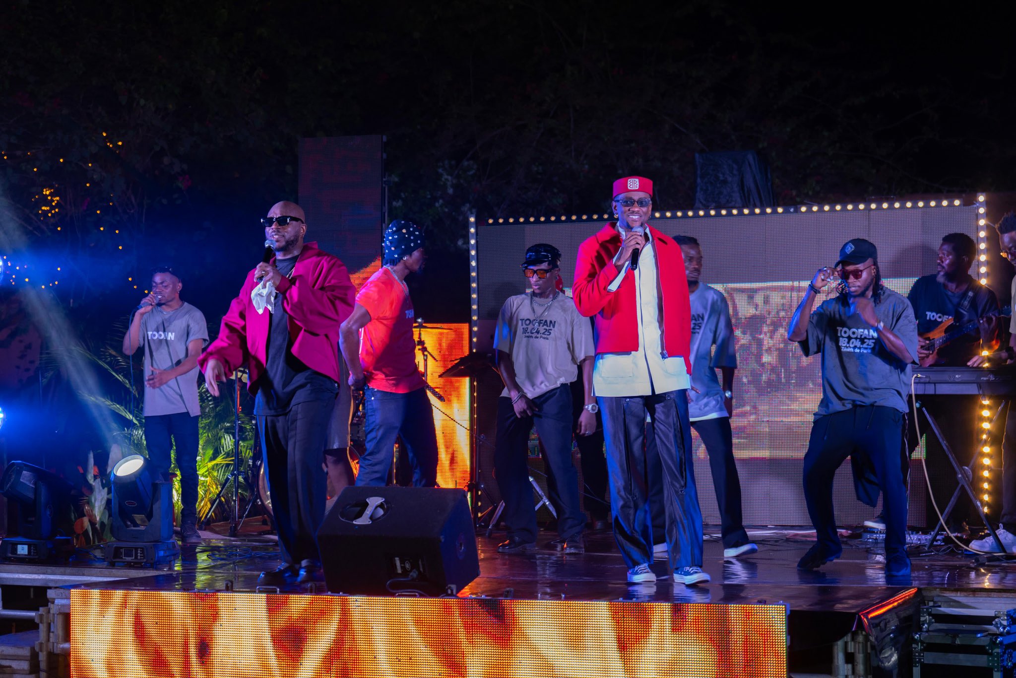 Le groupe togolais Toofan célèbre 20 ans de carrière avec un programme festif, un concert exceptionnel au Zénith de Paris