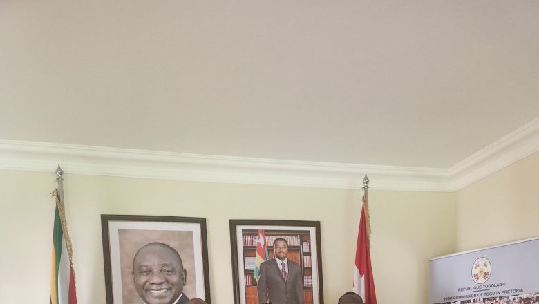 Evénement clé au Haut-Commissariat du Togo à Pretoria, marquant le début d'une coopération prometteuse entre le Togo et des investisseurs