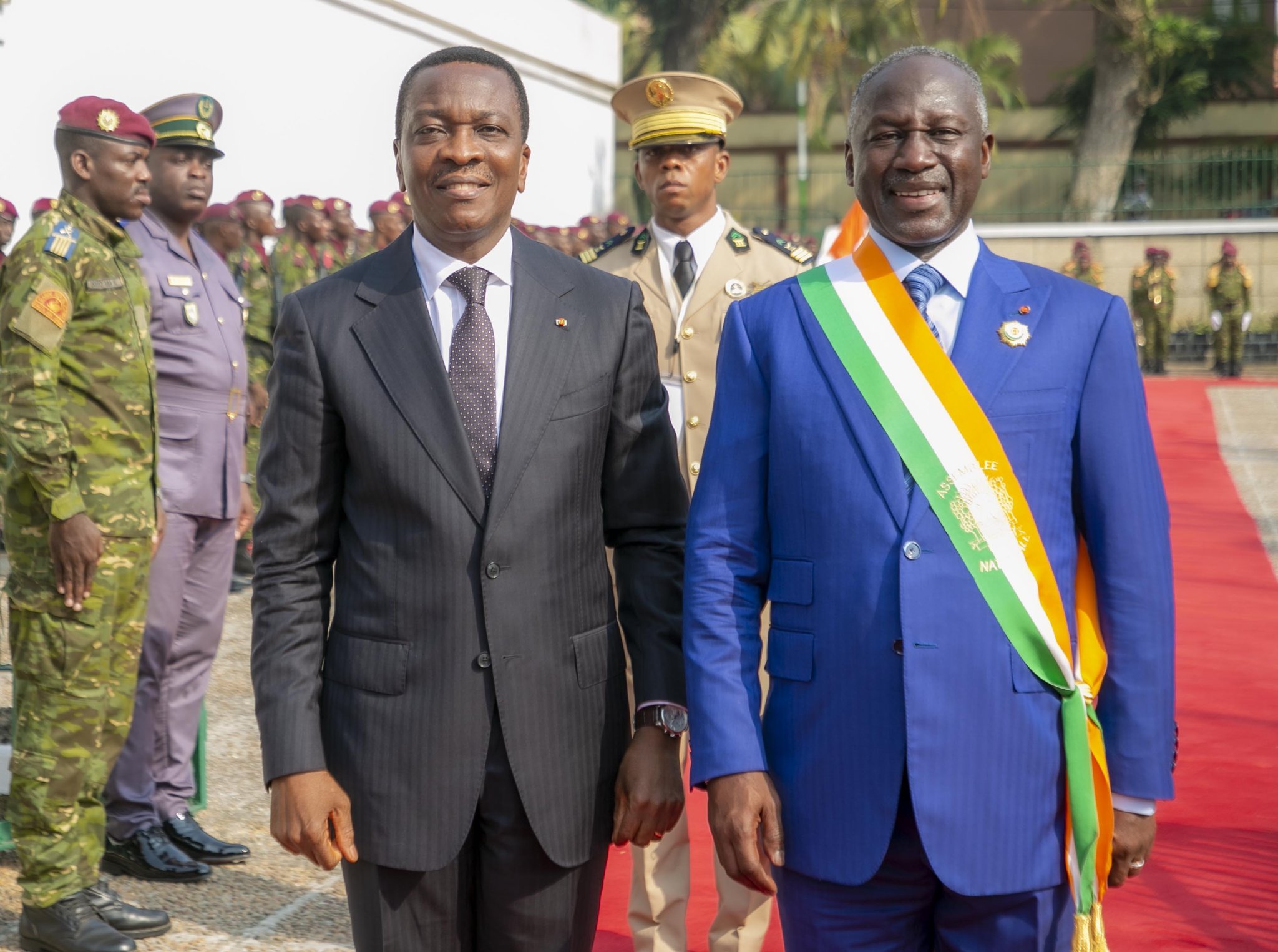 Le président de l’Assemblée nationale du Togo à Abidjan pour la rentrée solennelle de l’Assemblée ivoirienne
