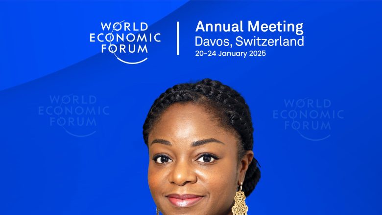 La participation de Cina Lawson au Forum économique mondial de 2025 à Davos, où elle discute de la gouvernance de l'intelligence artificielle