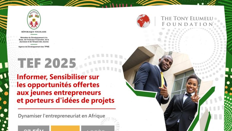 Lomé deviendra le point de convergence des esprits innovants lors d'une conférence majeure organisée par la Fondation Tony Elumelu