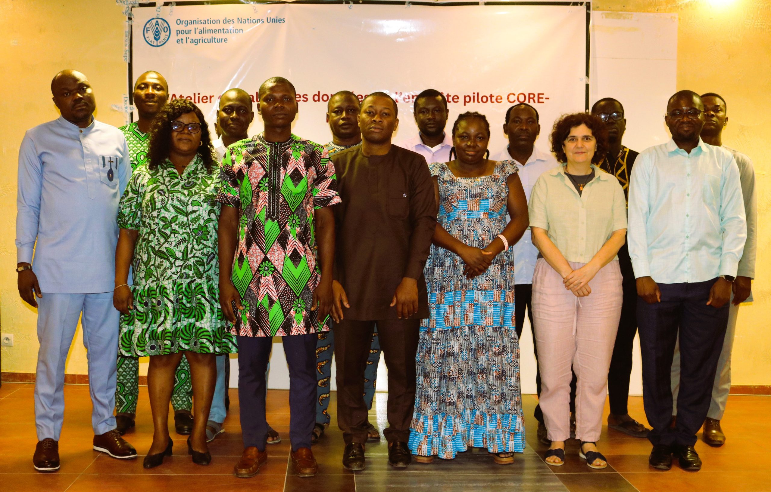 À Lomé, un atelier stratégique réunit des experts pour analyser les données agricoles du programme CORE-ILP 2024,