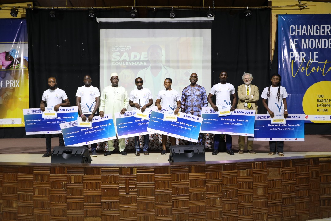 L'Agence Nationale du Volontariat au Togo (ANVT) célèbre les héros discrets de l'année 2024 lors de la neuvième édition de sa cérémonie